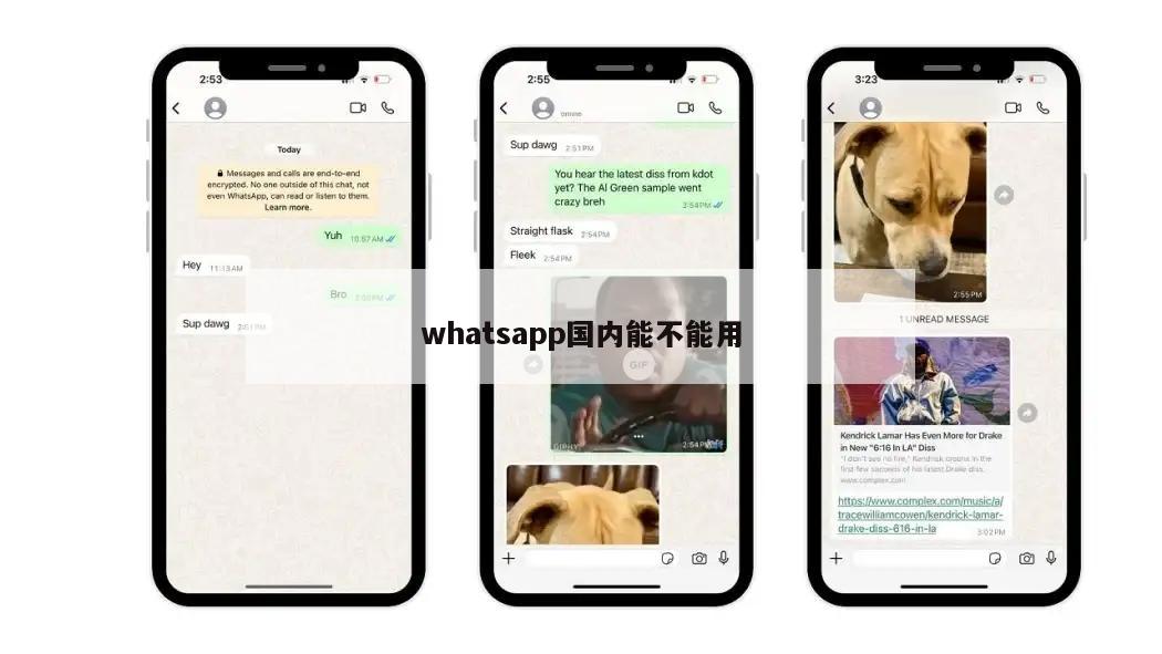 whatsapp国内能不能用